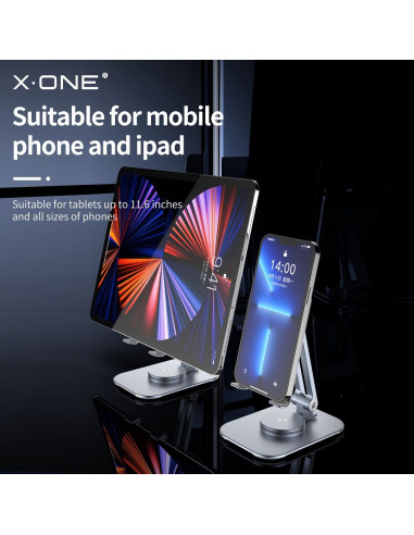 Support de téléphone de bureau X-ONE 360° stand