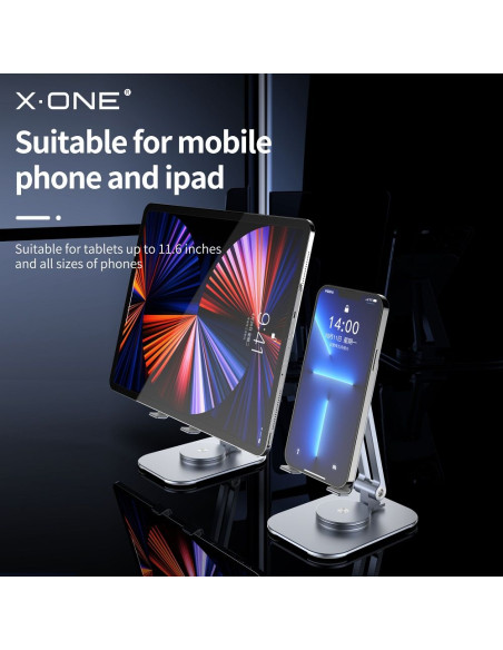 Support de téléphone de bureau X-ONE 360° stand