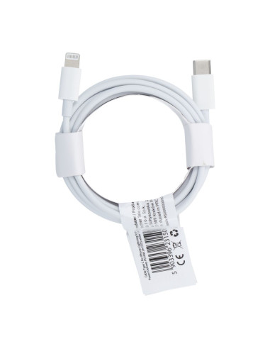 Câble Type C pour iPhone Lightning 8-pin Power Delivery PD18W 3A C973 blanc 3m
