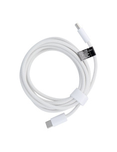 Câble Type C vers Type C Power Delivery PD 60W 3A C263 blanc 2 m