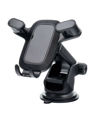 Car phone holder for windshield / center console gravity X3-2 black (adjustable handle arm)