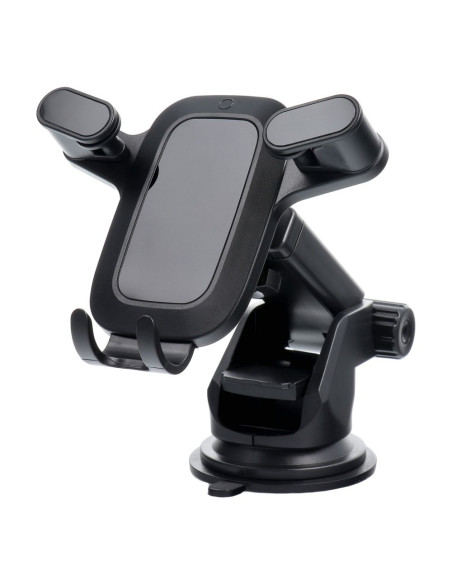 Car phone holder for windshield / center console gravity X3-2 black (adjustable handle arm)