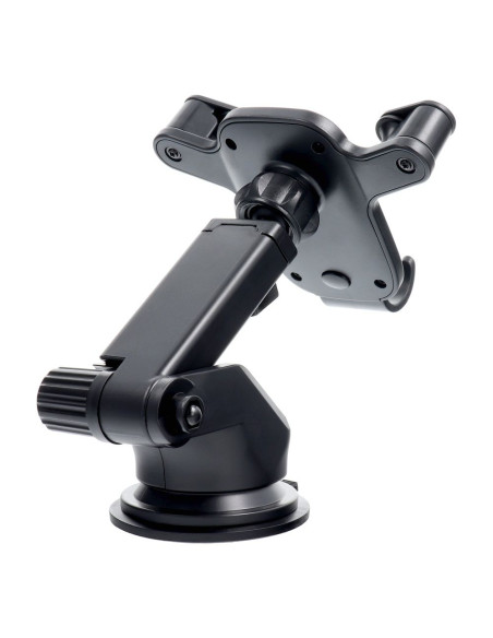 Car phone holder for windshield / center console gravity X3-2 black (adjustable handle arm)