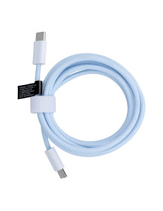 Câble Type C vers Type C Power Delivery PD 60W 3A C263 bleu 1,5 m