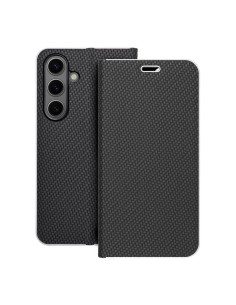 Etui LUNA Carbon pour SAMSUNG S24 noir