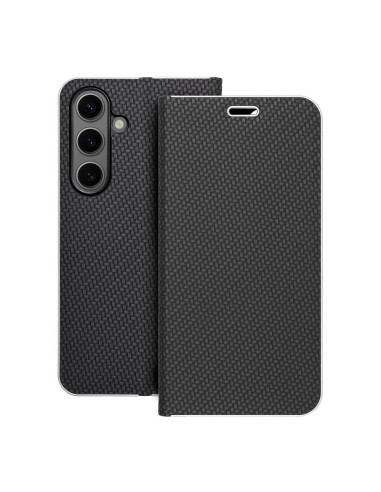 Etui LUNA Carbon pour SAMSUNG S24 noir