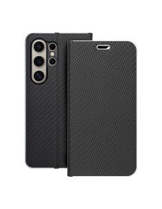 Etui LUNA Carbon pour SAMSUNG S24 Ultra noir