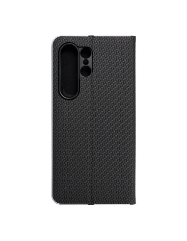 Etui LUNA Carbon pour SAMSUNG S24 Ultra noir