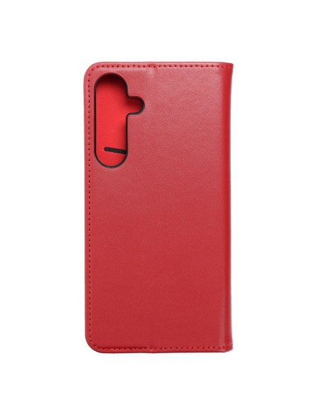 Étui en cuir SMART PRO pour SAMSUNG S24 Plus bordeaux