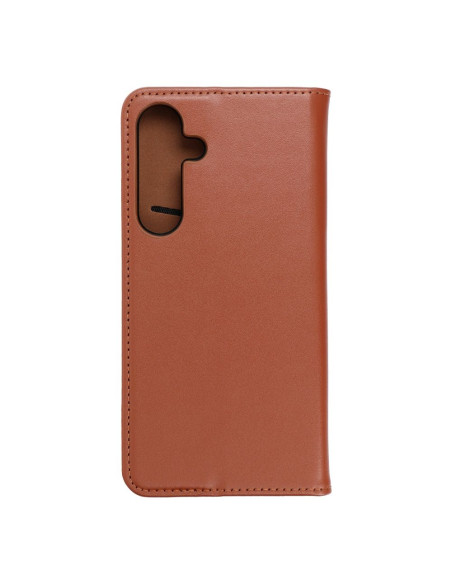 Étui en cuir SMART PRO pour SAMSUNG S24 Plus marron