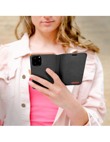 Etui Canvas pour SAMSUNG S24 Plus noir