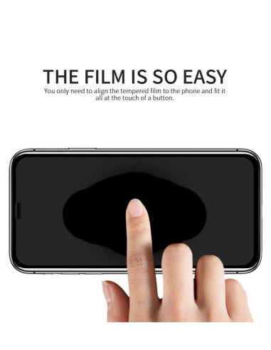 Verre trempé X-ONE Full Cover Extra Strong - Samsung S23 FE (full glue) NOIR