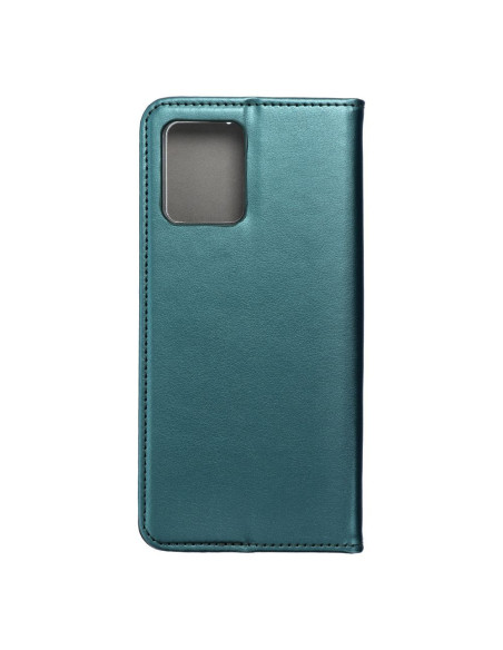 Etui Smart Magneto pour MOTOROLA G54 vert foncé