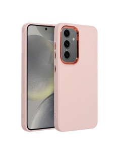 Coque FRAME pour SAMSUNG S24 rose poudré 2