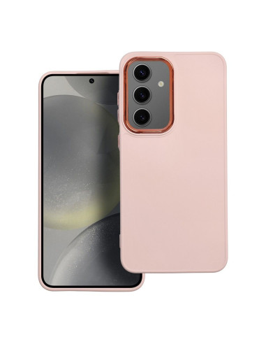 Coque FRAME pour SAMSUNG S24 Plus rose poudré