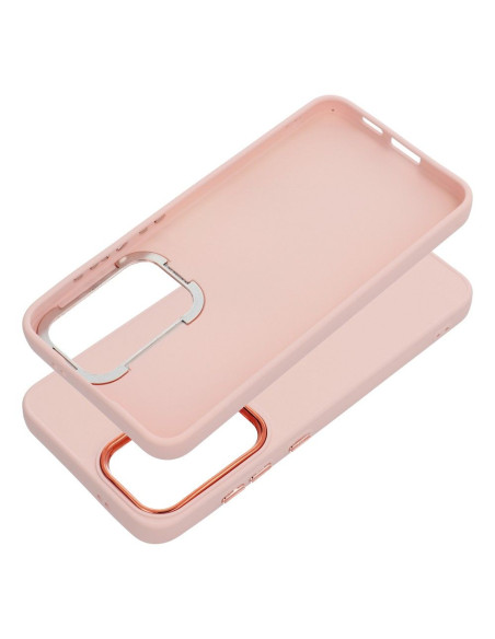 Coque FRAME pour SAMSUNG S24 Plus rose poudré