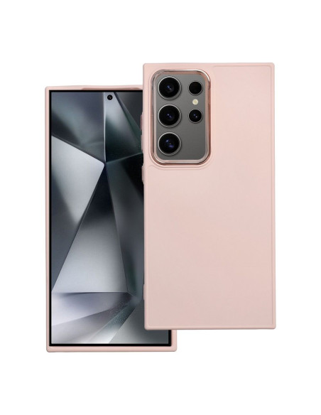Coque FRAME pour SAMSUNG S24 Ultra rose poudré
