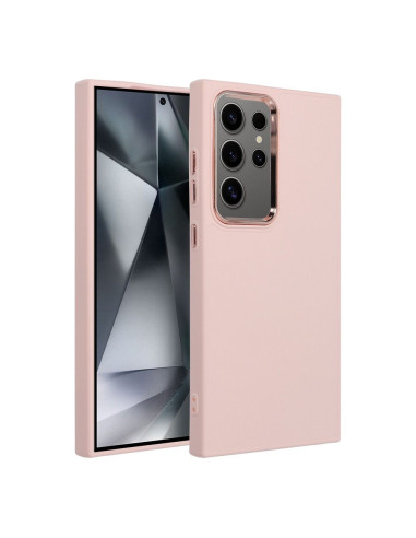 Coque FRAME pour SAMSUNG S24 Ultra rose poudré