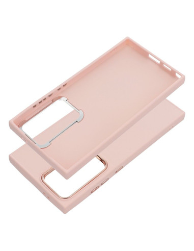Coque FRAME pour SAMSUNG S24 Ultra rose poudré