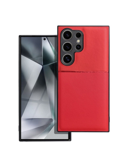 Coque NOBLE pour SAMSUNG S24 Ultra rouge