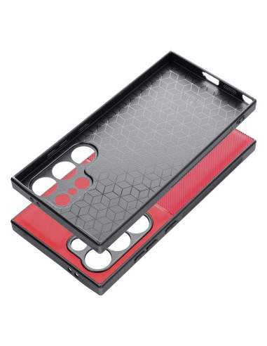 Coque NOBLE pour SAMSUNG S24 Ultra rouge
