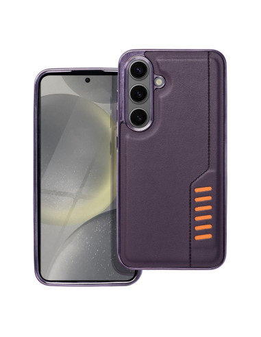 MILANO Coque pour SAMSUNG S24 violet foncé
