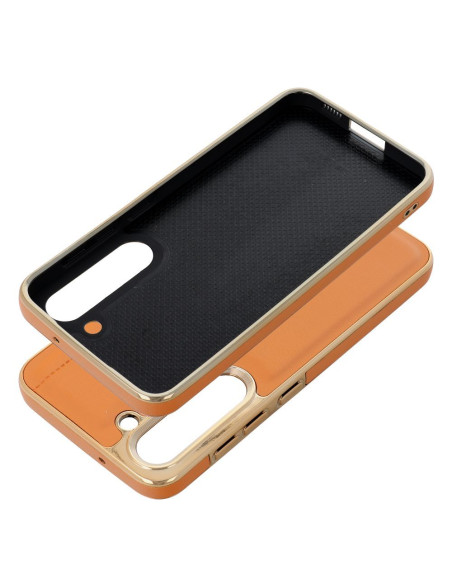 MILANO Coque pour SAMSUNG S24 marron