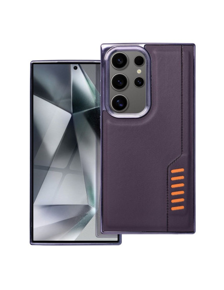 MILANO Coque pour SAMSUNG S24 Ultra violet foncé