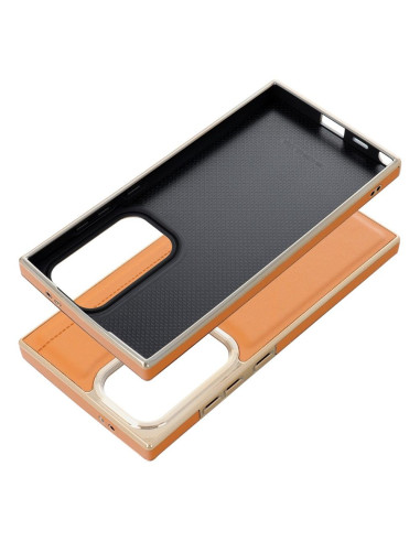 MILANO Coque pour SAMSUNG S24 Ultra marron