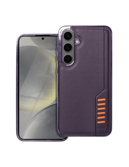 MILANO Coque pour SAMSUNG S24 Plus violet foncé