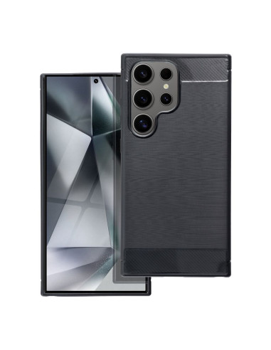 COQUE FORCELL - CARBON pour SAMSUNG Galaxy S24 Ultra NOIR