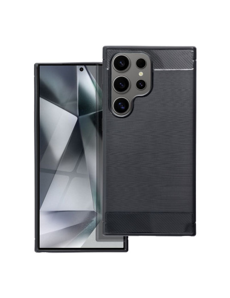 COQUE FORCELL - CARBON pour SAMSUNG Galaxy S24 Ultra NOIR