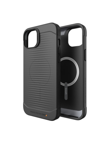 GEAR4 Havana Snap case compatible with MagSafe for IPHONE 14 Plus black