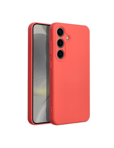 COQUE SILICONE pour SAMSUNG Galaxy S24 pêche