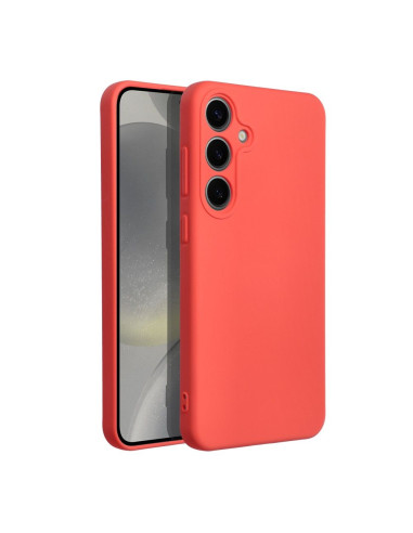 COQUE SILICONE pour SAMSUNG Galaxy S24 PLUS pêche