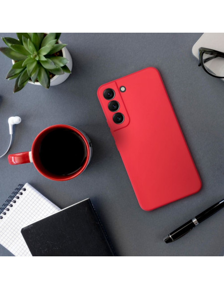 Coque SOFT pour SAMSUNG Galaxy S24 rouge