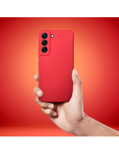 Coque SOFT pour SAMSUNG Galaxy S24 PLUS rouge
