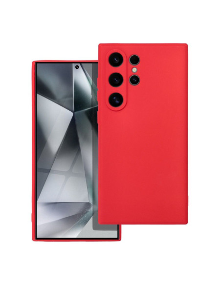 Coque SOFT pour SAMSUNG Galaxy S24 Ultra rouge