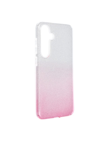 Coque Forcell - SHINING pour SAMSUNG Galaxy S24 PLUS TRANSPARENT / ROSE