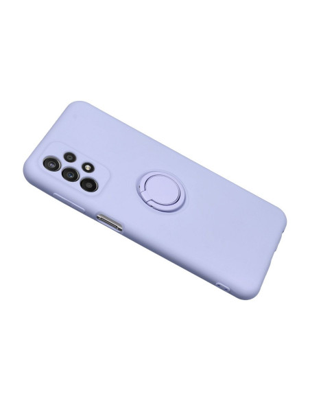 Coque SILICONE RING pour SAMSUNG Galaxy S24 PLUS violet