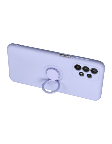 Coque SILICONE RING pour SAMSUNG Galaxy S24 PLUS violet