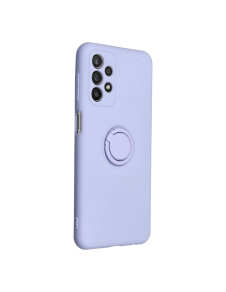 Coque SILICONE RING pour SAMSUNG Galaxy S24 PLUS violet