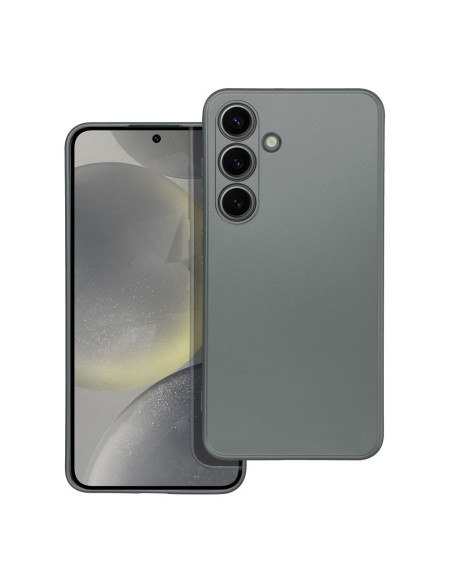 Coque METALLIC pour SAMSUNG S24 gris
