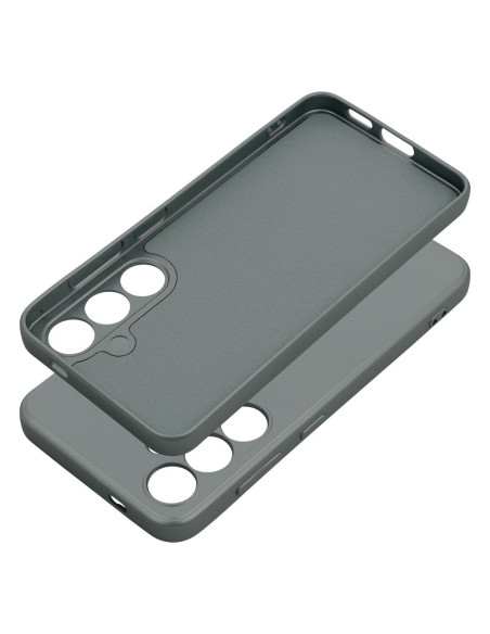 Coque METALLIC pour SAMSUNG S24 gris