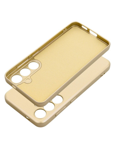 Coque METALLIC pour SAMSUNG S24 or
