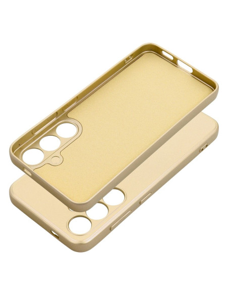 Coque METALLIC pour SAMSUNG S24 or