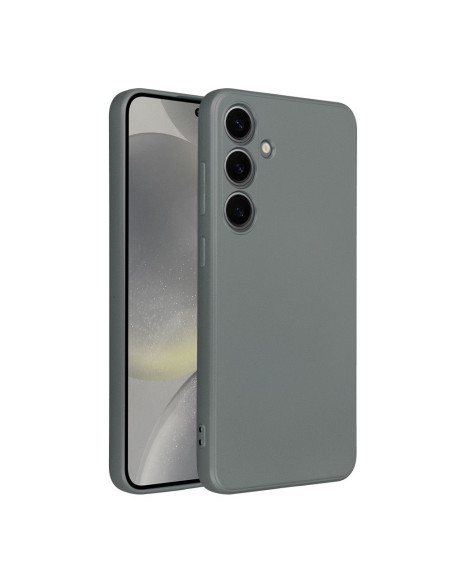 Coque METALLIC pour SAMSUNG S24 PLUS gris