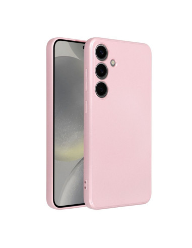 Coque METALLIC pour SAMSUNG S24 PLUS rose