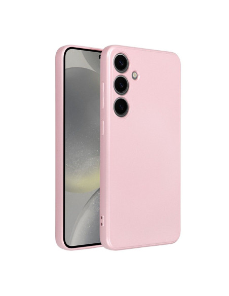 Coque METALLIC pour SAMSUNG S24 PLUS rose