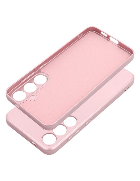 Coque METALLIC pour SAMSUNG S24 PLUS rose